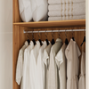 Guarda Roupa Demobile Roma Casal 4 portas - Cinamon/Off-white