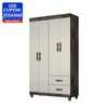Guarda Roupas / Roupeiro Josan Light Plus 04 Pts Com Pe - Amend/Off White