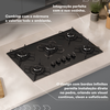 Cooktop Itatiaia Ess 5Q TC 127/220V PTO