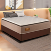 Cama Box Gazin  Twins King Molas Ensacadas Linho Castor - Altura 0,72 Largura 1,93 Profundidade 2,03 cm