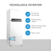 Refrigerador/Geladeira Midea Frost Free Inverter Duplex Branco, 220V - MD-RT533EVD012