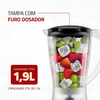 Liquidificador Mondial L-550, 220V - Preto