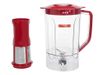 Liquidificador Mondial Turbo L-900 FR Copo 2,7L - Vermelho Com Filtro 05 Velocidades 900W