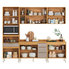 Cozinha Modular Demobile Plena 04 - Cinamon/Nude Prime TX