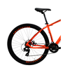 Bicicleta Cairu Lotus CRX Aluminio aro 29 quadro 17.5 - Laranja/Preto