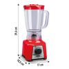 Liquidificador Arno Power Mix 2.4L 700W 220V 3 Velocidades LQ18/19 - Vermelho 