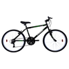 Bicicleta Cairu MTB Flash Aro 26 marchas 21 - Preto/Verde