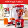 Liquidificador Arno Power Mix 2.4L 700W 220V 3 Velocidades LQ18/19 - Vermelho 