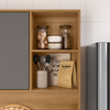 Cozinha Kit Paraná Liv - Freijo/Gris
