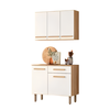 Cozinha Niciole Combo Lemon - Freijo/Off white cristal