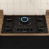 Cooktop Itatiaia ESS 5Q 127/220V - Preto
