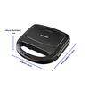 Grill E Sanduicheira Itatiaia Essencial 750W Preto 220V