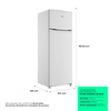 Geladeira/Refrigerador Consul 332L 2 Portas - CRD37MBBNA 220V - Branca  
