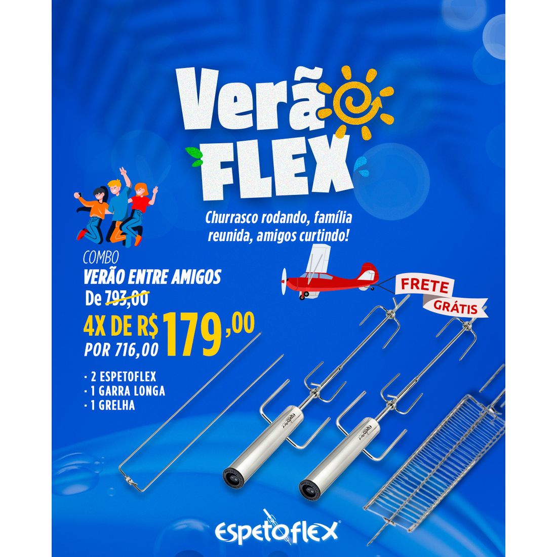 COMBO VERÃO ENTRE AMIGOS