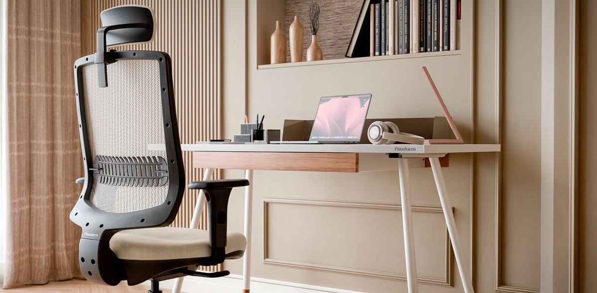 Cadeira ergonômica que transforma seu espaço, proporcionando conforto e design em cada detalhe, perfeita para home office.