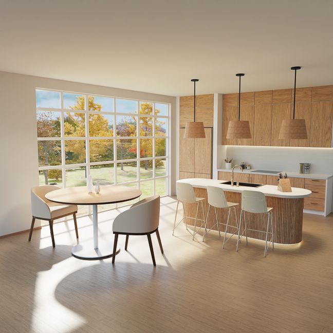Banqueta Body Cinza | Flexform