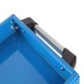 Carrinho De Ferramentas CR-150 Azul 150kg 4 Rodas 3 Bandejas Amplas Organização Prática