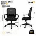 Cadeira Presidente Ergonômica Brin7 B7-011