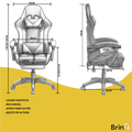 Cadeira Gamer Brin7 B7-008 Rosa