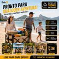 Carrinho Camping Suporta  100kg  Brin7 Modelo Grande
