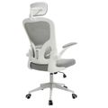 Cadeira De Escritório Brin7 Ergonômica  Mesh Ajuste  Lombar