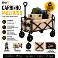 Carrinho Camping Suporta  100kg  Brin7 Modelo Grande