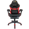 Cadeira Gamer Brin7 Couro Sintético Preto/Vermelho