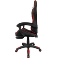Cadeira Gamer Brin7 Couro Sintético Preto/Vermelho