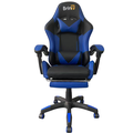 Cadeira Gamer Ajustes  B7-008  BRIN7 - Azul/Preto