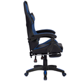 Cadeira Gamer Ajustes  B7-008  BRIN7 - Azul/Preto