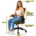 Cadeira De Escritório Ergonômica Brin7 Atlas
