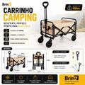 Carrinho Camping Suporta  100kg  Brin7 Modelo Grande