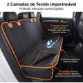 Capa Protetora Banco Pet Para Carro Cães E Gatos Impermeável