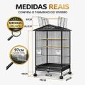 Viveiro Para Aves Grande Para Calopsita Papagaio Ringneck