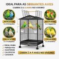 Viveiro Para Aves Grande Para Calopsita Papagaio Ringneck