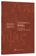 Livro Conhecer a Bíblia:  Iniciação à Sagrada Escritura