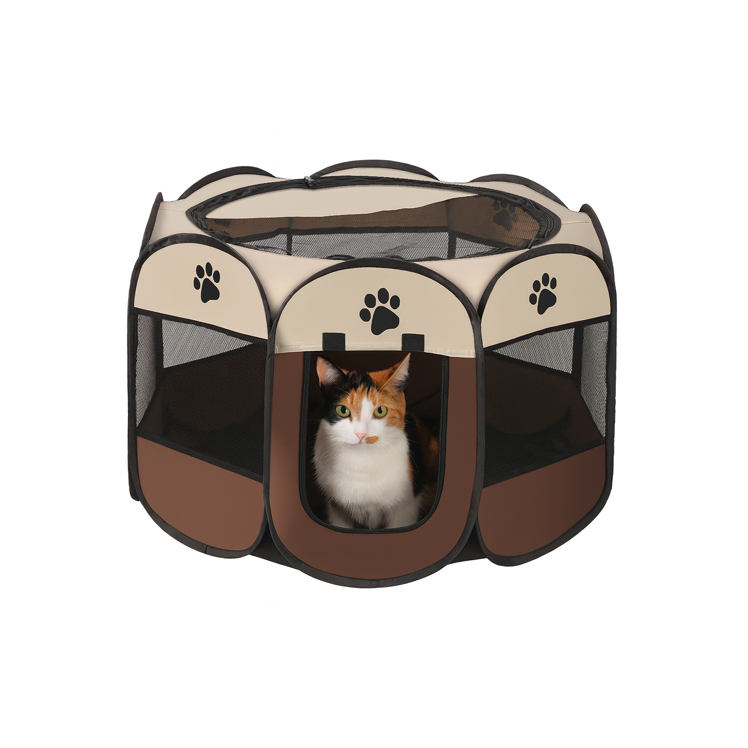 Cercado Dobrável Extra Grande Para Cães Gatos Portátil 