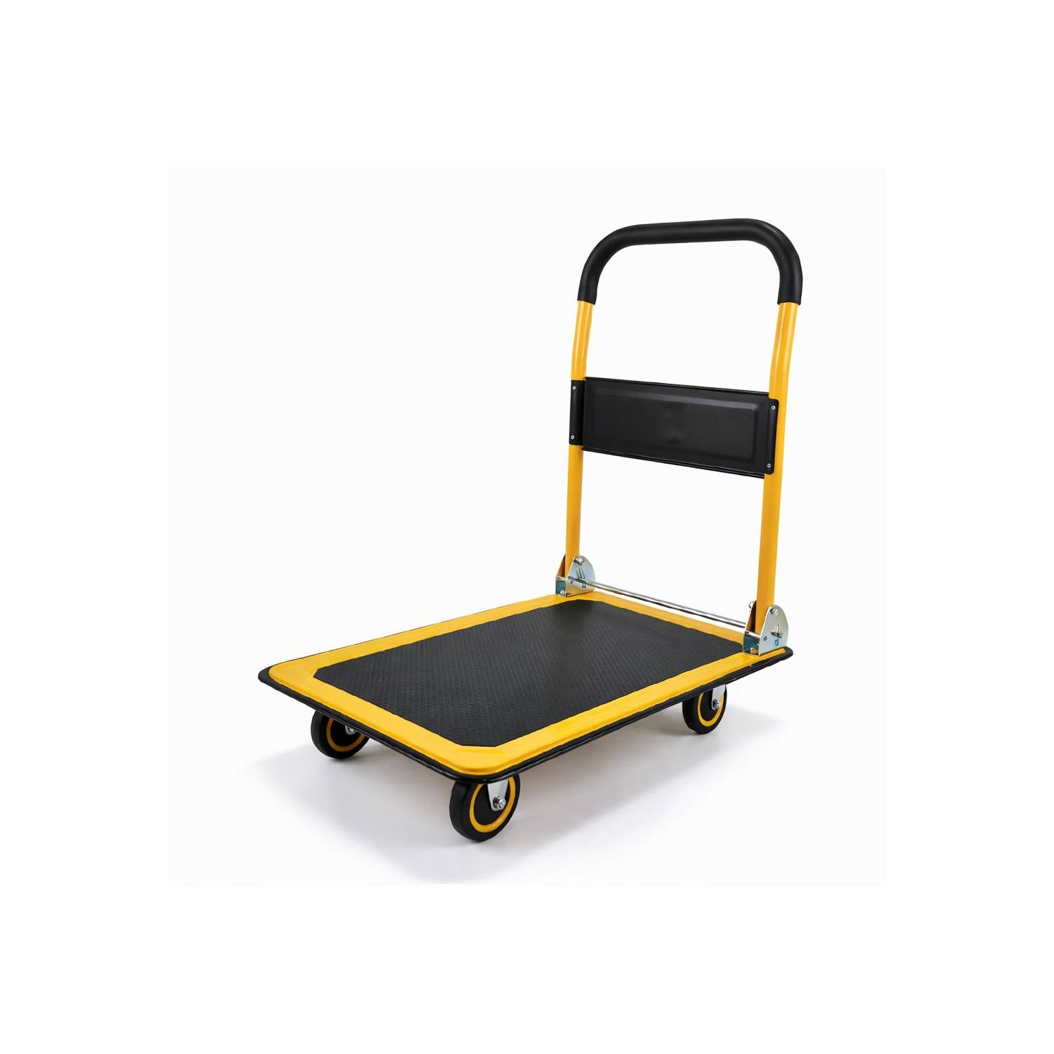 Carrinho Plataforma Aço Para Carga Suporta Até 150 KG Brin7