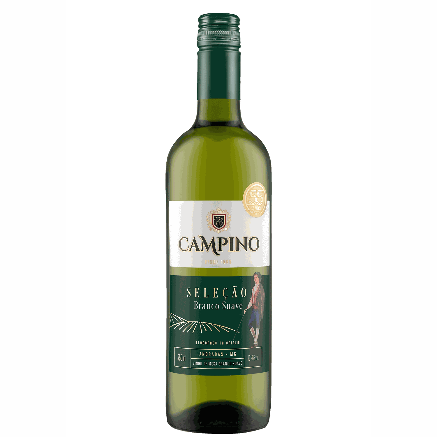 Campino Clássico Branco Suave 750ml | Casa Geraldo