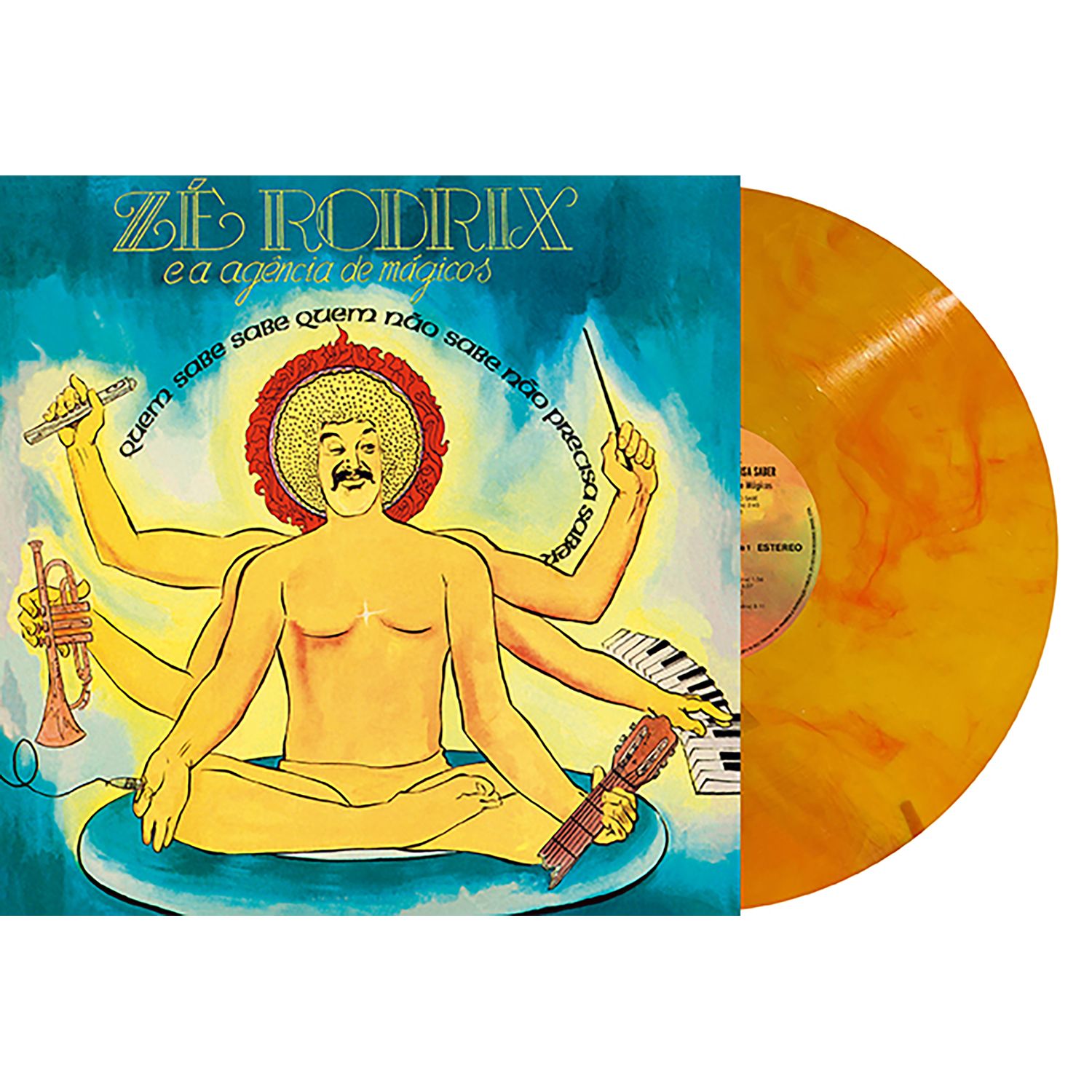 Vinil Zé Rodrix e a Agência de Mágicos - Quem sabe sabe, quem não sabe ...