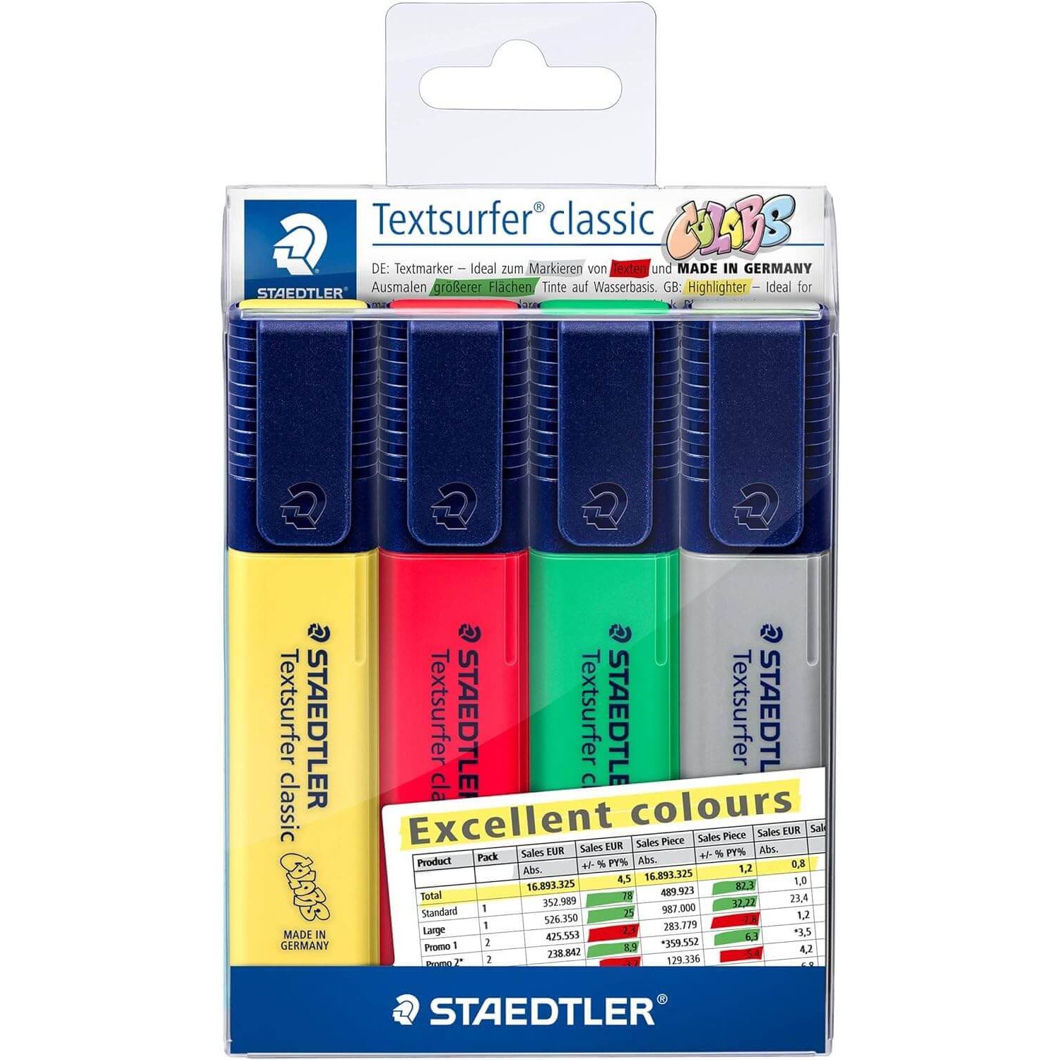 Marca texto Textsurfer 4 Cores - Staedtler | fradelli.app.betalabs.net/