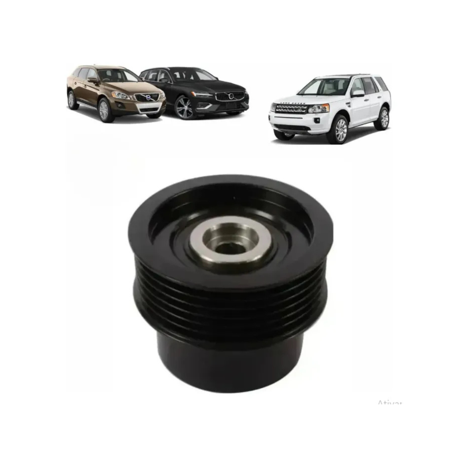 Polia Roda Livre Alternador Freelander 2 3.2 6cc 2007 a 2010 | PP ...