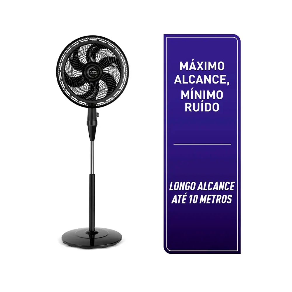 Ventilador De Coluna 40Cm X-treme 6 Ve6c 220V Arno