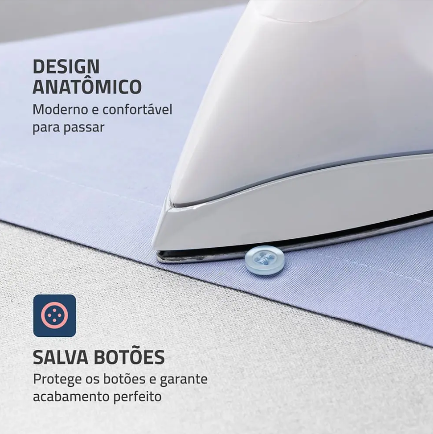 Ferro À Seco FSN-55 Branco Mondial