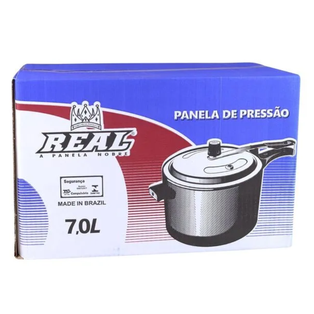 Panela de Pressão 7L Polida Real