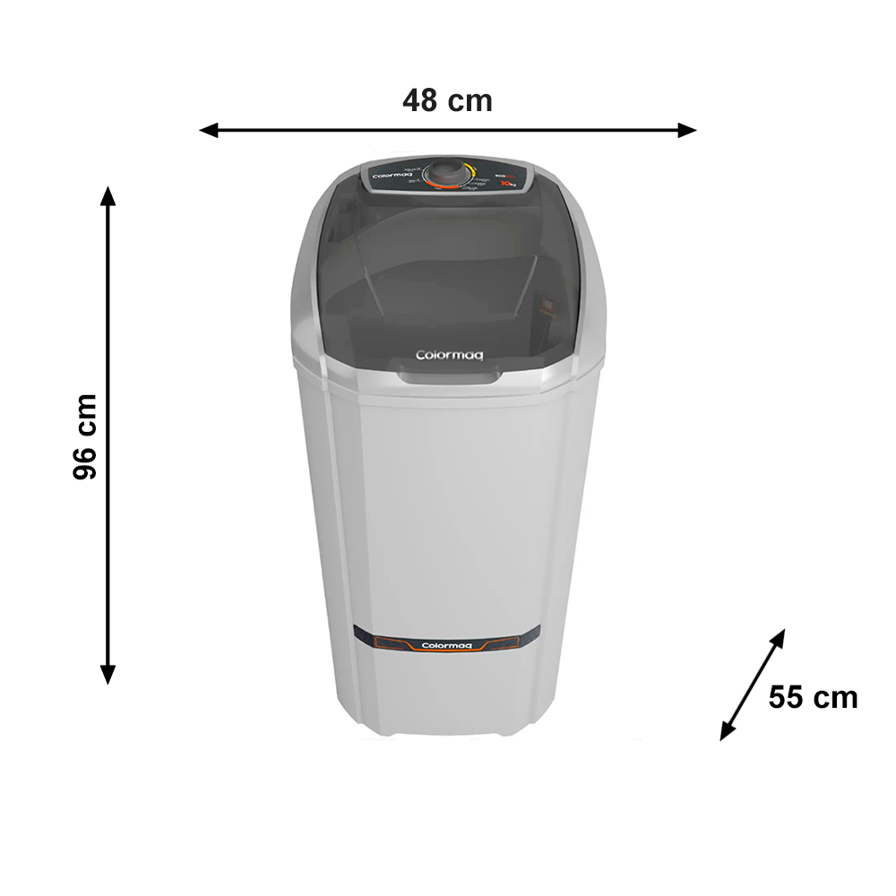 Tanquinho 10KG LCS 220V Prata Colormaq