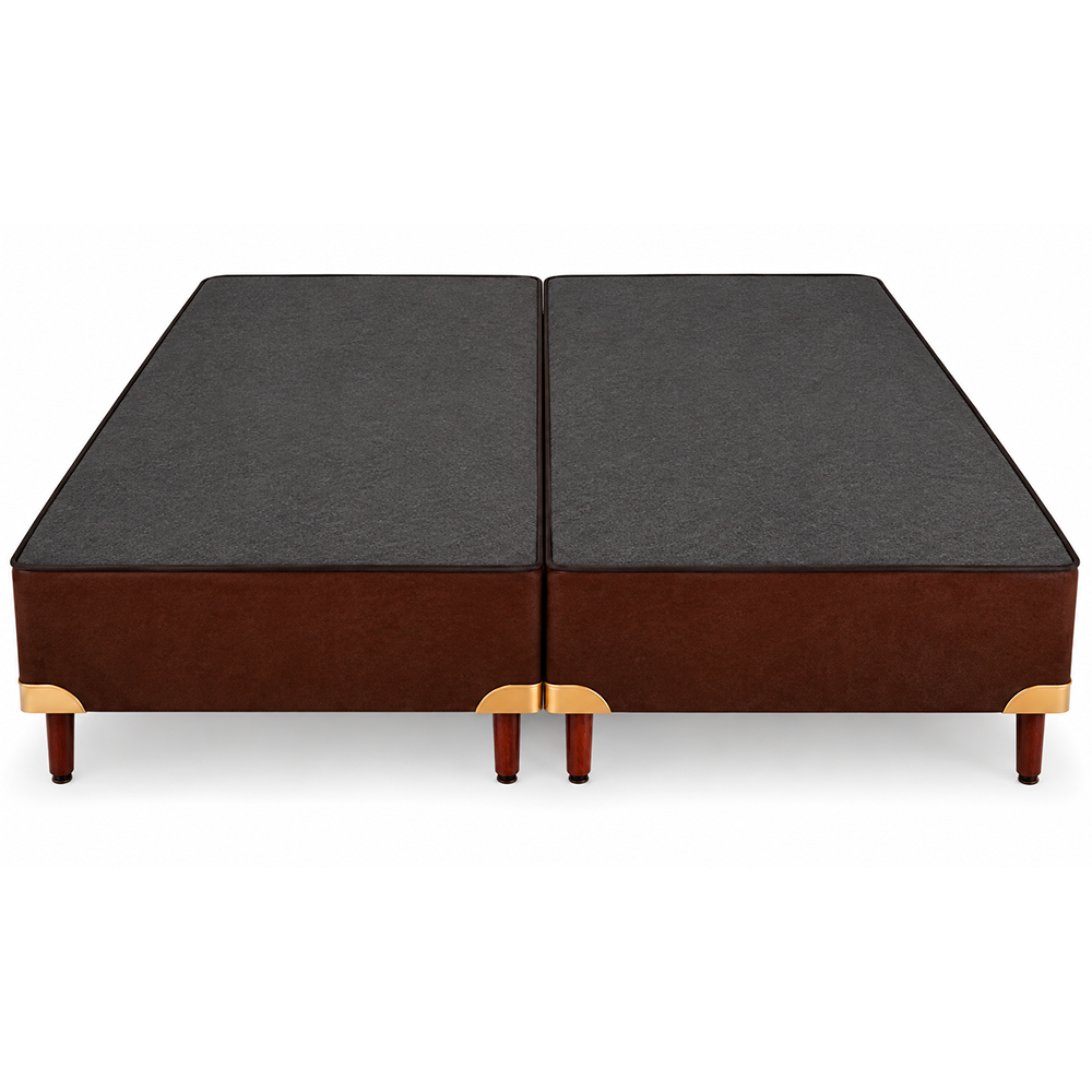 Base para Colchão Somie Suede Solteiro 79x30 Marrom Reconflex