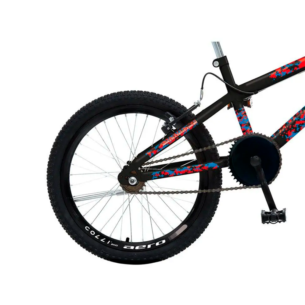 Bicicleta Aro 20 Max Boy Cross S/M Preto Fosco Colli