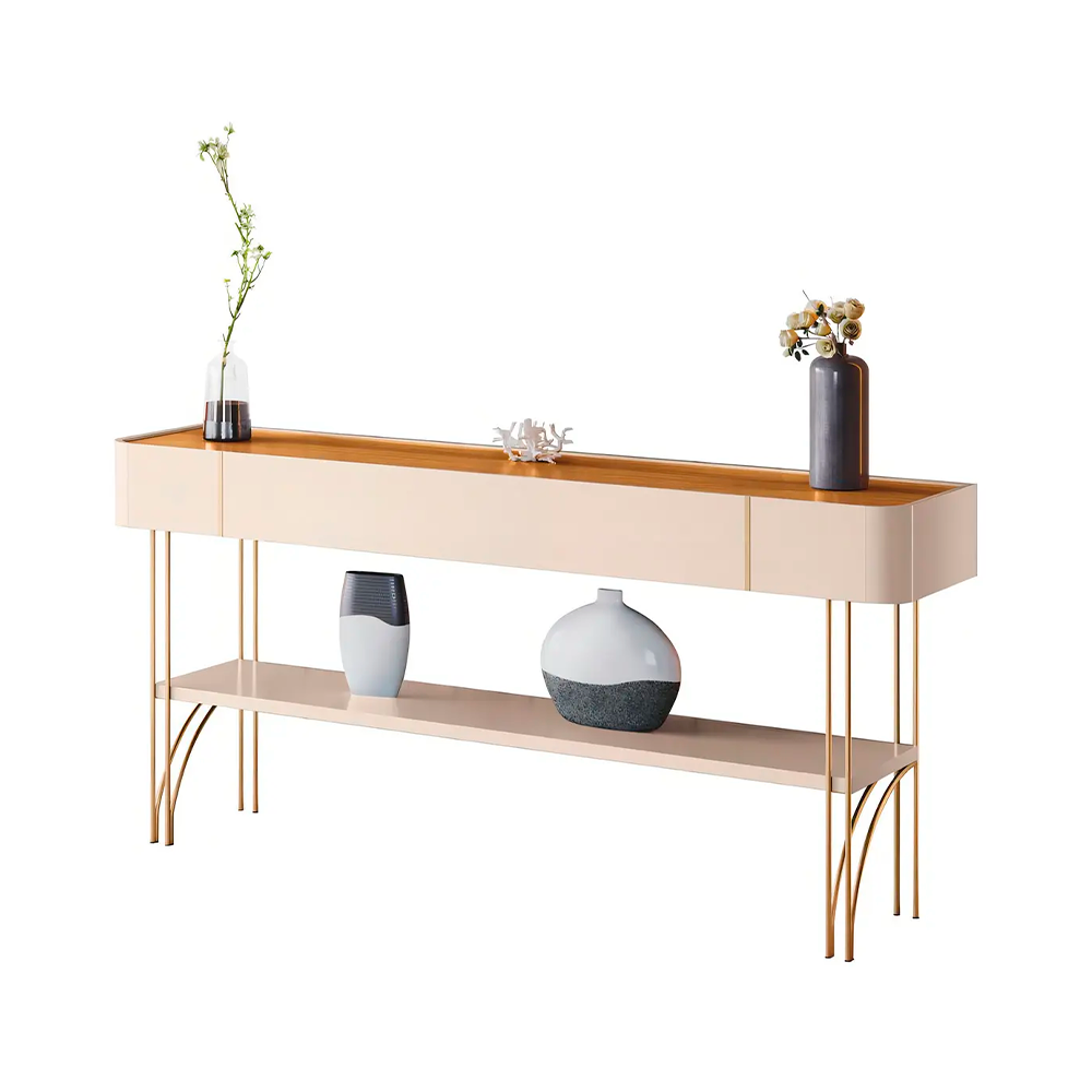 Aparador Vivant 1.6 Off White/Cinamomo Hb Moveis