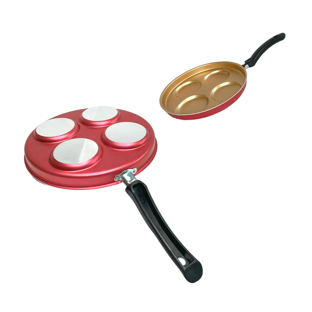 Quadriovos 000374 Cereja/Creme Única Luz